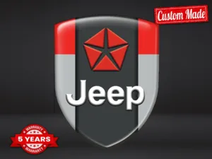 Jeep Adesivi Aziendali su Misura Edizione Regolabili Design